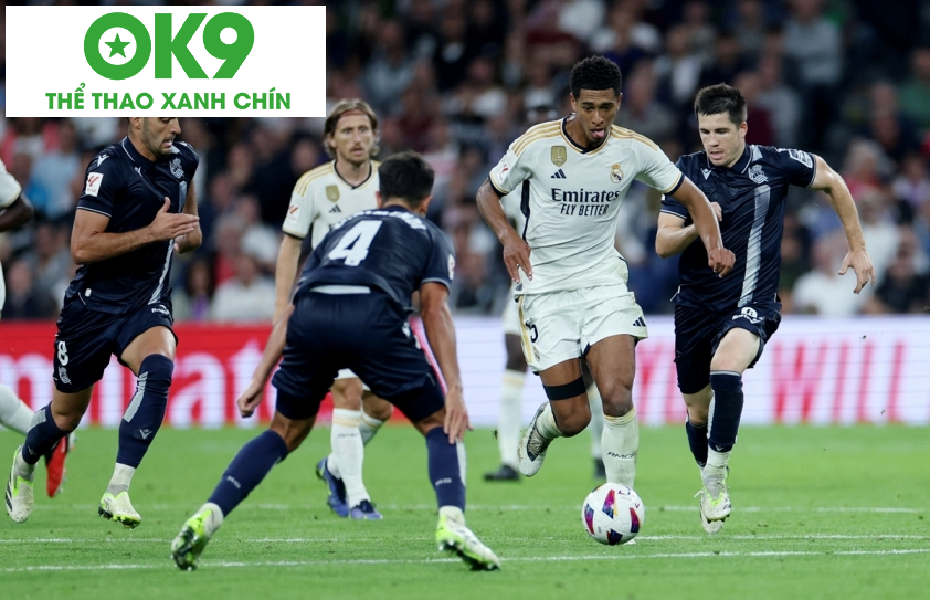 Real Madrid đang có lợi thế trước Real Sociedad. Real Madrid đang có lợi thế trước Real Sociedad.